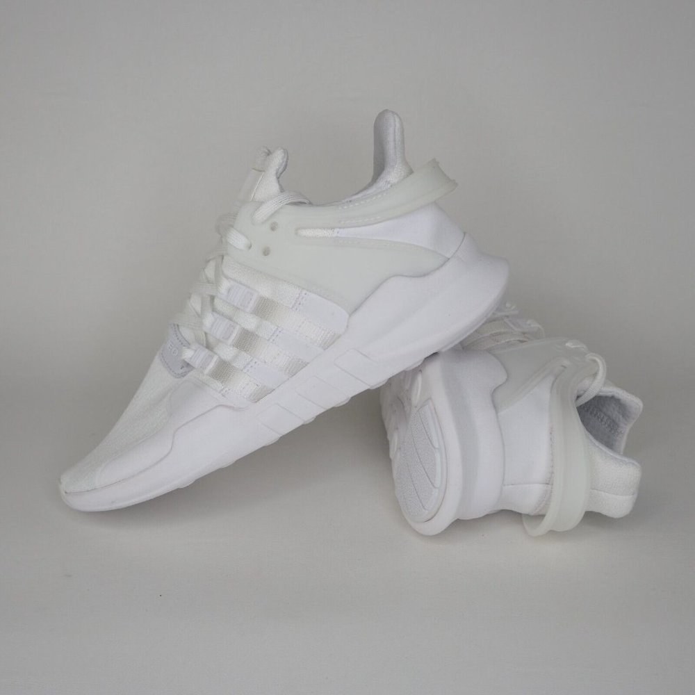 Adidas EQT Support ADV White Running Sneakers Size 7 Boys = 8.5 Womens
